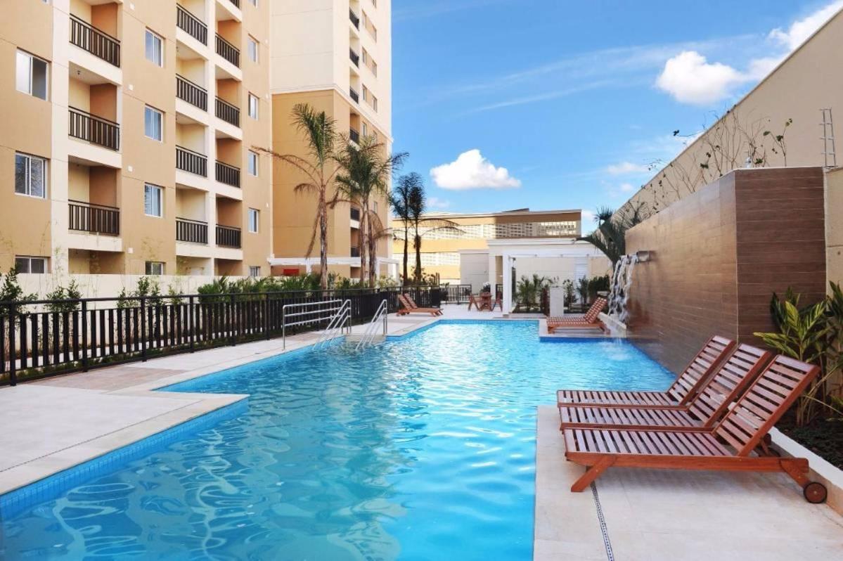 Apartment 2 Quartos Com Piscina Aquecida Bairro Brasilia